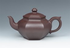 紫砂壶图片：六方笑樱 - 美壶网