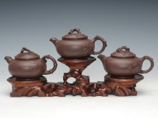 紫砂壶图片：岁寒三友 - 美壶网