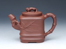 紫砂壶图片：竹节壶 - 美壶网