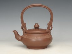 紫砂壶图片：双龙戏珠 - 美壶网