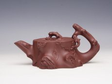 紫砂壶图片：矮梅桩壶（周鹏甲 ... - 美壶网