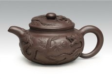 紫砂壶图片：仿古五龙 副本 拷贝 - 美壶网