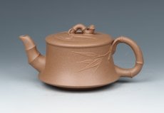 紫砂壶图片：竹曲 - 美壶网