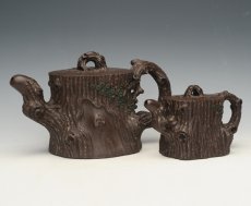 紫砂壶图片：锦松 - 美壶网