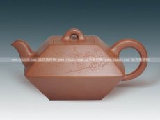 紫砂壶图片：四方合斗 - 美壶网