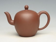紫砂壶图片：美人肩   泥料：紫泥  容量：300cc - 美壶网