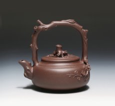 紫砂壶图片：新梅叶蕊 - 美壶网