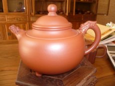 紫砂壶图片：天龙顶珠 - 美壶网