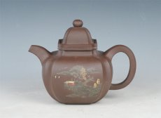 紫砂壶图片：八方掇球 - 美壶网