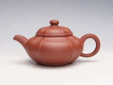 紫砂壶图片：四方侧角 泥料：底... - 美壶网