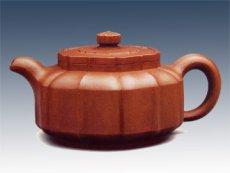 紫砂壶图片：六方筋纹 - 美壶网