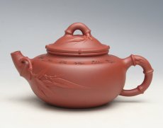 紫砂壶图片：竹韵 - 美壶网