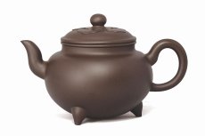 紫砂壶图片：大彬如意 - 美壶网