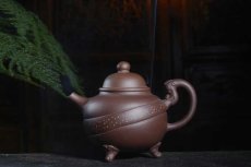 紫砂壶图片：天龙顶珠 - 美壶网