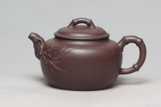 紫砂壶图片：馨竹壶 - 美壶网