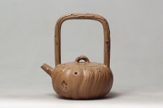 紫砂壶图片：年轮提梁 - 美壶网