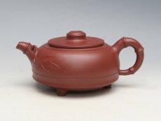 紫砂壶图片：双线竹壶 副本 - 美壶网