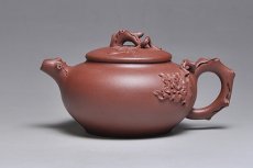 紫砂壶图片：牡丹之歌 - 美壶网