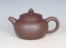 紫砂壶图片：双线菱花 - 美壶网