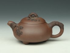 紫砂壶图片：景舟石瓢（松） - 美壶网