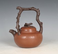 紫砂壶图片：东坡提梁 - 美壶网