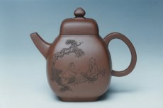 紫砂壶图片：韵方（清水泥) - 美壶网