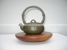 紫砂壶图片：成竹提梁 - 美壶网