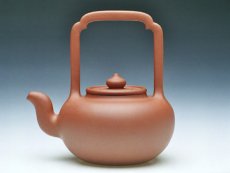 紫砂壶图片：大彬提梁 - 美壶网