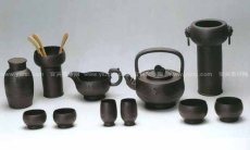 紫砂壶图片：紫玉飘香茶具 - 美壶网