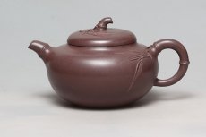 紫砂壶图片：圆竹壶 - 美壶网