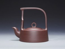 紫砂壶图片：鹧鸪提梁 - 美壶网