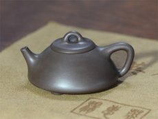 紫砂壶图片：石瓢（紫泥） - 美壶网