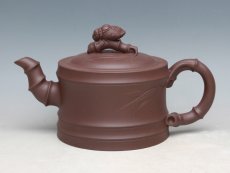 紫砂壶图片：知竹常乐 - 美壶网