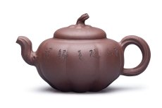 紫砂壶图片：田园系列-倒挂金钟 - 美壶网