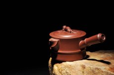 紫砂壶图片：横把竹段 - 美壶网