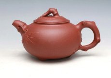 紫砂壶图片：梅竹君子 - 美壶网