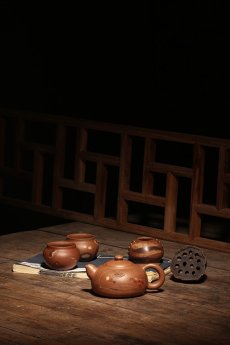 紫砂壶图片：莲香系列 - 美壶网