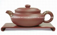 紫砂壶图片：点彩仿古 - 美壶网