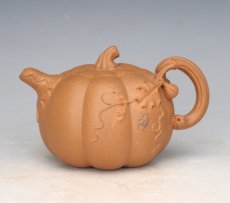 紫砂壶图片：南瓜壶 - 美壶网