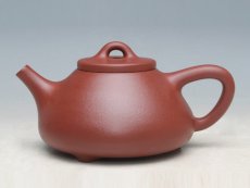 紫砂壶图片：石 瓢（全手工）（紫泥） - 美壶网