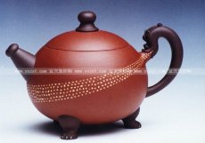 紫砂壶图片：天龙顶珠 - 美壶网