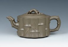 紫砂壶图片：竹段 - 美壶网