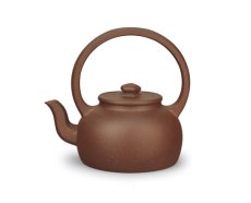 紫砂壶图片：大彬提梁 - 美壶网