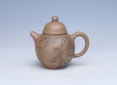 紫砂壶图片：朱砂壶 - 美壶网