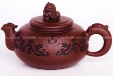 紫砂壶图片：瑞兽迎祥 - 美壶网