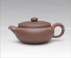 紫砂壶图片：扁鼓 - 美壶网