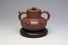 紫砂壶图片：四季花香 - 美壶网