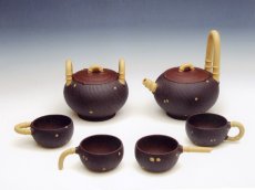 紫砂壶图片：全家福壶 - 美壶网