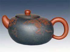 紫砂壶图片：流石280CC - 美壶网