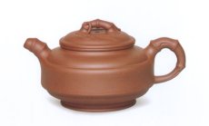 紫砂壶图片：上双线竹鼓 - 美壶网